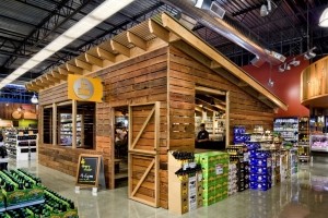 Whole Foods beer bar in store