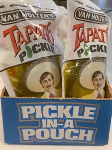 Van Holten's pickle in a pouch Tapatio