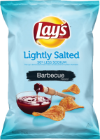 Lay's Lightly Salted BBQ Potato Chips