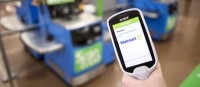 Walmart mobile in-aisle check outs