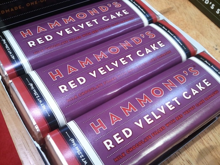 Gourmet & Premium winner: Hammond’s Candies Chocolate Red Velvet Cake bar