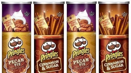 Pringles are usually savory, but the brand has launched sweet flavors for the holidays.