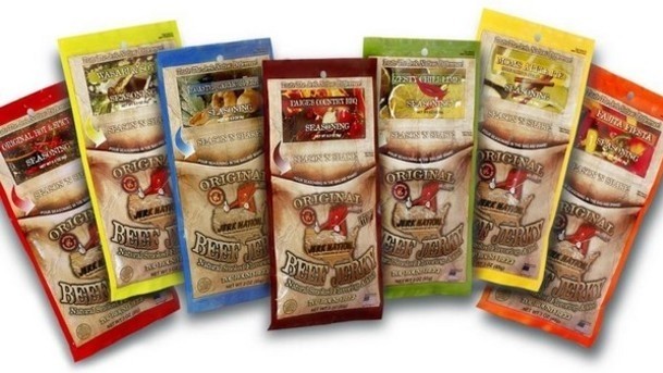 Jerk Nation's Season N Shake jerky puts the meat and spices in two different compartments.