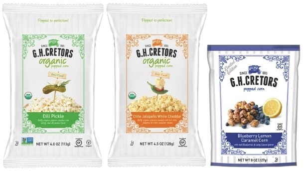 GH Cretors new popcorn flavors (US)