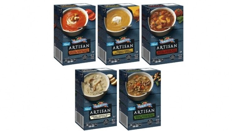 Progresso has launched a line of premium soups in Tetra Pak cartons.