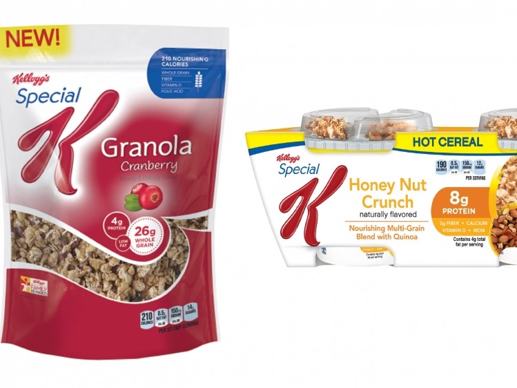 Special K cereal: Hot protein