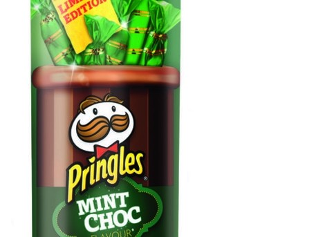 5. Tastes like Christmas: Pringles develops mint choc and cinnamon festive flavors