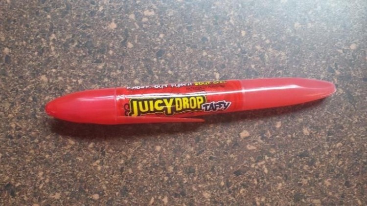 Bazooka's Juicy Drop Taffy lets consumers control the flavor level of their candy.