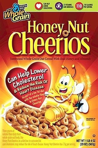 1. Honey Nut Cheerios