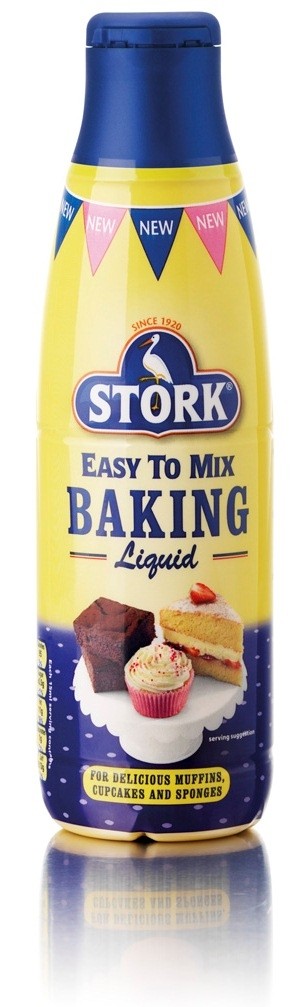 Out of the UK: Stork’s Easy to Mix Baking Liquid 