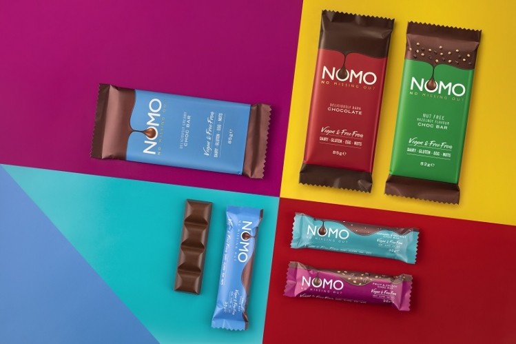 Nomo launches the Nut Free Hazelnot Crunch Choc Bar