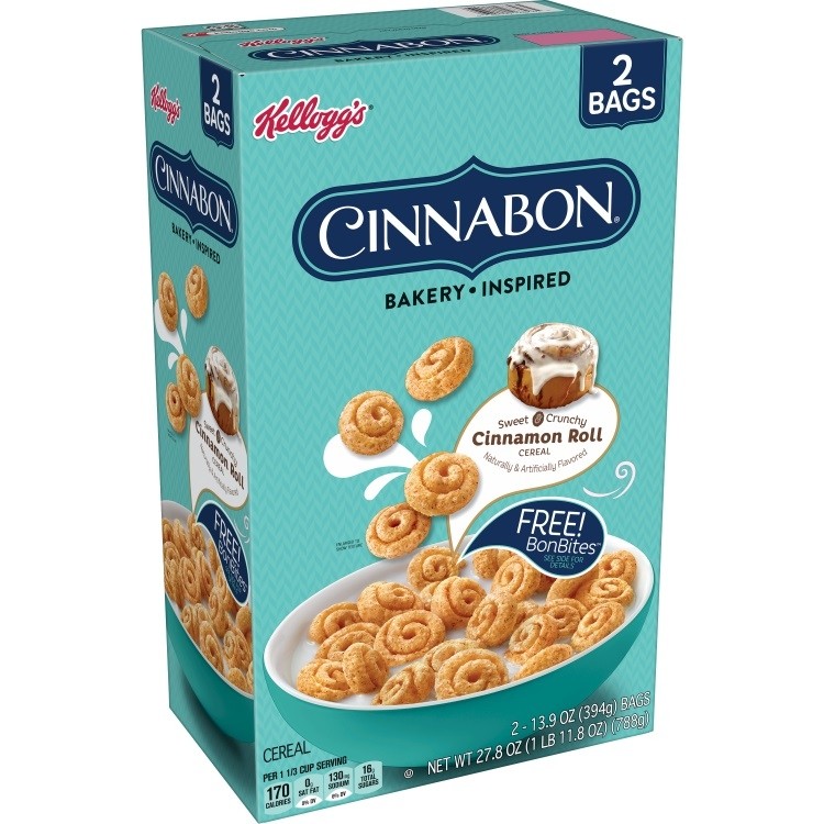 Kellogg's Cinnabon Bakery Inspired Cereal