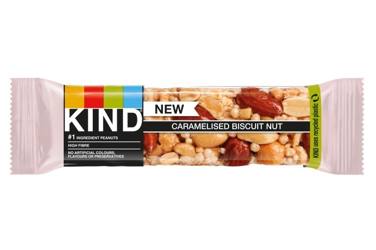 Kind Snacks' Caramelised Biscuit Nut Bar