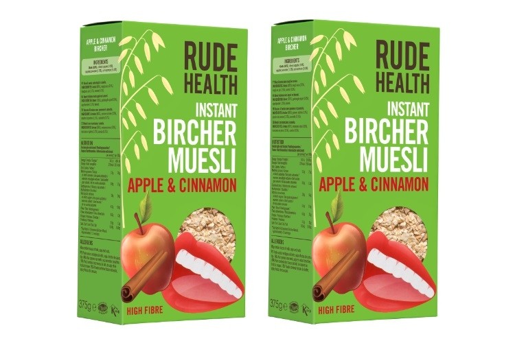 Rude Health Bircher Apple & Cinnamon