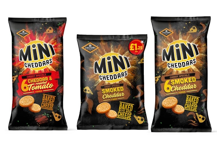 Jacob’s Mini Cheddars launched limited edition range