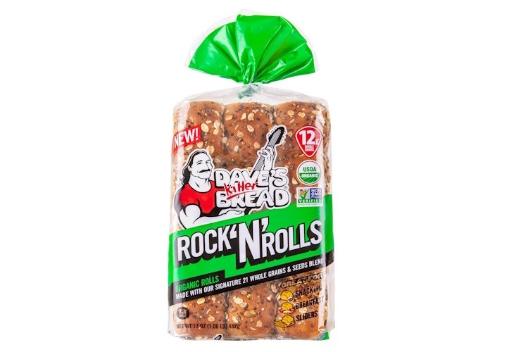 Dave's Killer Bread launches Organic Rock 'N' Rolls