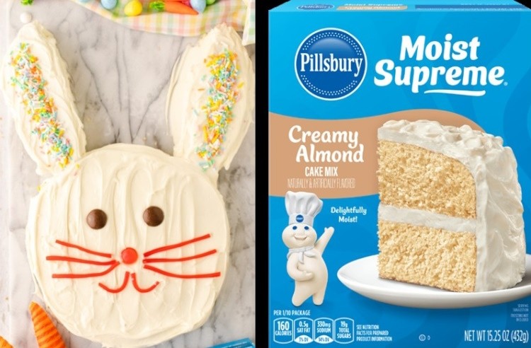 Moist Supreme Creamy Almond Cake Mix