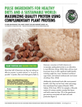 ADD PULSE FLOURS TO BOOST QUALITY PROTEIN AND FIBER