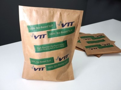 The bio-based pouch. Picture: VTT.
