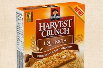 The quinoa bar joins the Harvest Crunch line-up in Canada