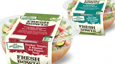 Packaging for soups highlight quality and flavor