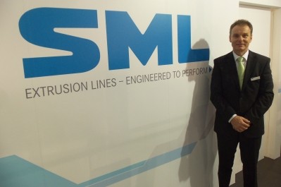 Karl Stöger, managing director of SML, talks to FoodProductionDaily at K Show