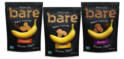All Bare snacks are Non-GMO Project Verified and free from gluten, preservatives, cholesterol and trans-fats