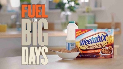 Re-launch ties in Weetabix chocolate with 'Fuel for Big Days' marketing campaign