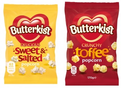 UK popcorn brand Butterkist has been acquired by Intersnack-owned KP Snacks. Pic: KP Snacks