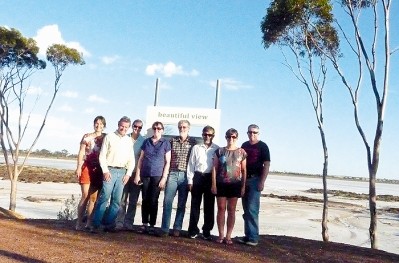 The Soil Biology Initiative II team in Western Australia - Pauline Mele pictured (second from left) Photo Credit: Sally Thompson