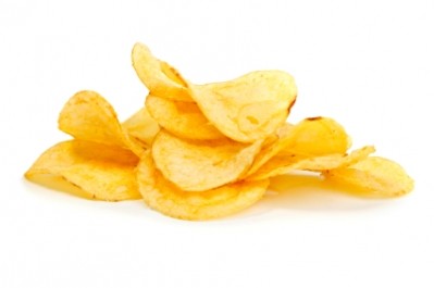 Potato chip snacking