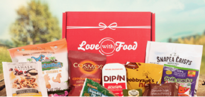 Love with food snack box helps brands sample products efficiently 