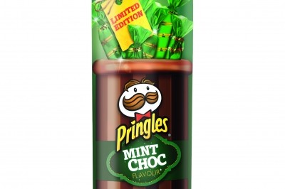 Pringles says that consumers are adventurous enough to find its new sweet mint choc and cinnamon flavors appealing 