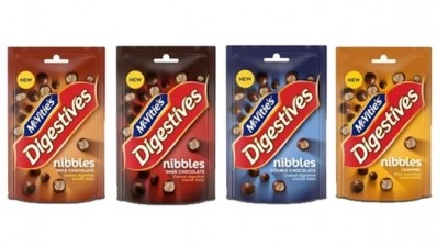 The McVitie’s Digestives Nibbles line-up comprises four flavors