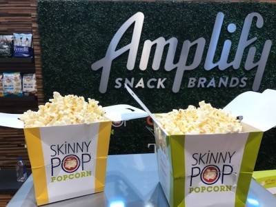 SkinnyPop's pop-up boxes have been designed by Amplify Snacks to lessen consumers' concern about chemicals.  