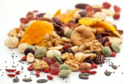 The growth the US nuts, seeds and trail mix category set to surpass that of the savory biscuits category.  Photo: iStock/tomku