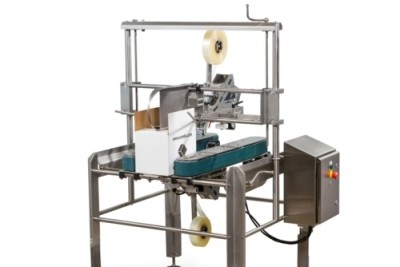 Sanitary case sealers suitable for meat, ready-to-eat foods