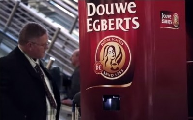 Facial recognition software in a South African Douwe Egberts machine