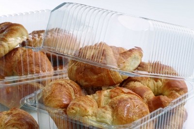 Linpac has designed hinged bakery boxes which are lighter than previous designs 