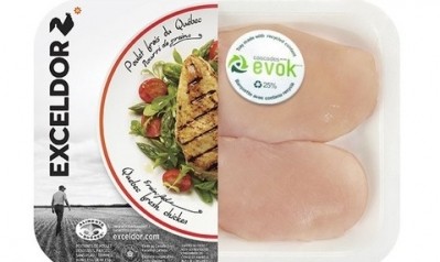 Poultry processor Exceldor has shifted its products from EPS to recycled-content EVOK polystyrene trays from Cascades.
