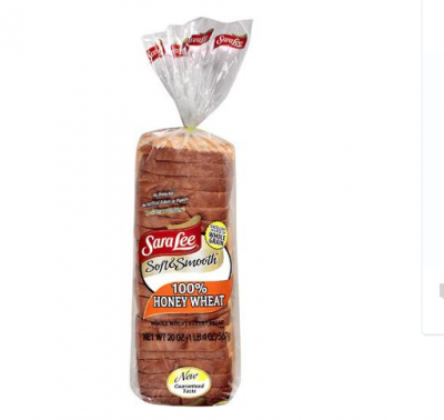 Sara Lee 100% Whole Wheat Bread 20 oz is one affected product