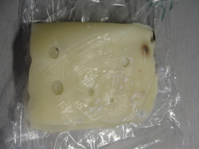 Mortadella cheese which the firm claim is 3 weeks old