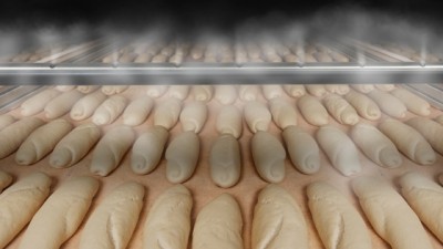 The UltraBAK technology proofs bread with micro water droplets generated using ultra-sound