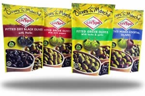 Pouches, such as those used by Crespo for its snack range of olives, remain the dominant form of flexible packaging