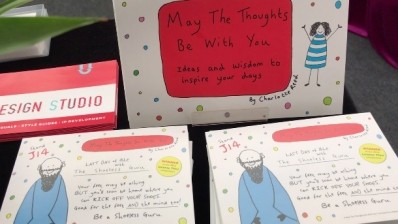 Charlotte Reed's book, May The Thought Be With You, has launched her into the world of brand licensing.