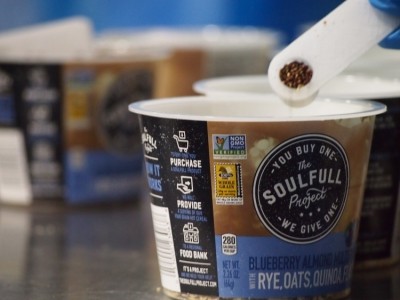 Cambell Soup subsidiary The Soulfull Project aims to donate one million breakfast cereal servings by 2019. Pic: The Soulfull Project