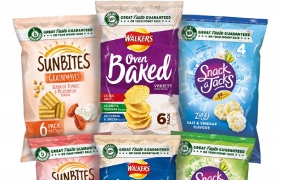 Walkers' twice-baked potato chips contain half the fat of its classic chip. Pic: PepsiCo UK