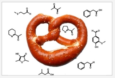 Pretzels have a unique aroma profile that is different from other baked goods.