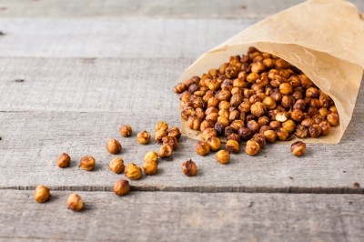 Chickpeas are just one ingredient that has found its way into organic snacks, either as a flour or roasted whole and seasoned. Pic: Getty Images/Denis_Vermenko