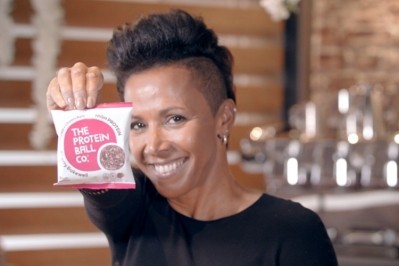 Dame Kelly Holmes has been enlisted as a brand ambassidor for The Protein Ball Co. Pic: The Protein Ball Co.
